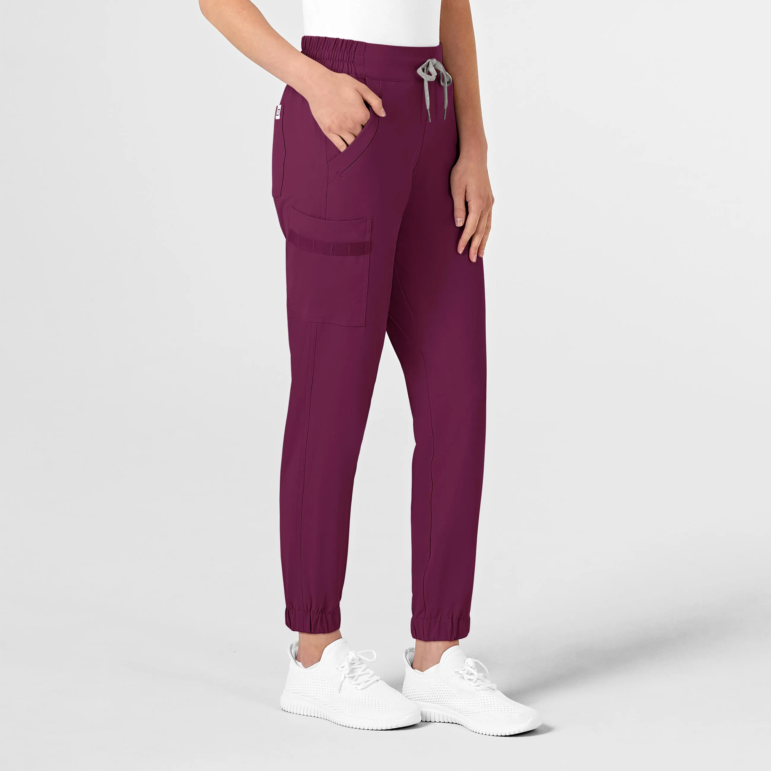 RENEW Women's Jogger Scrub Pant - Wine