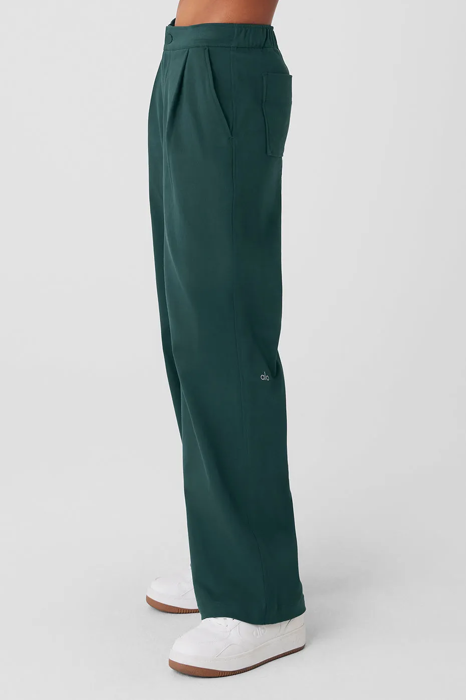 Road Trip Trouser - Midnight Green