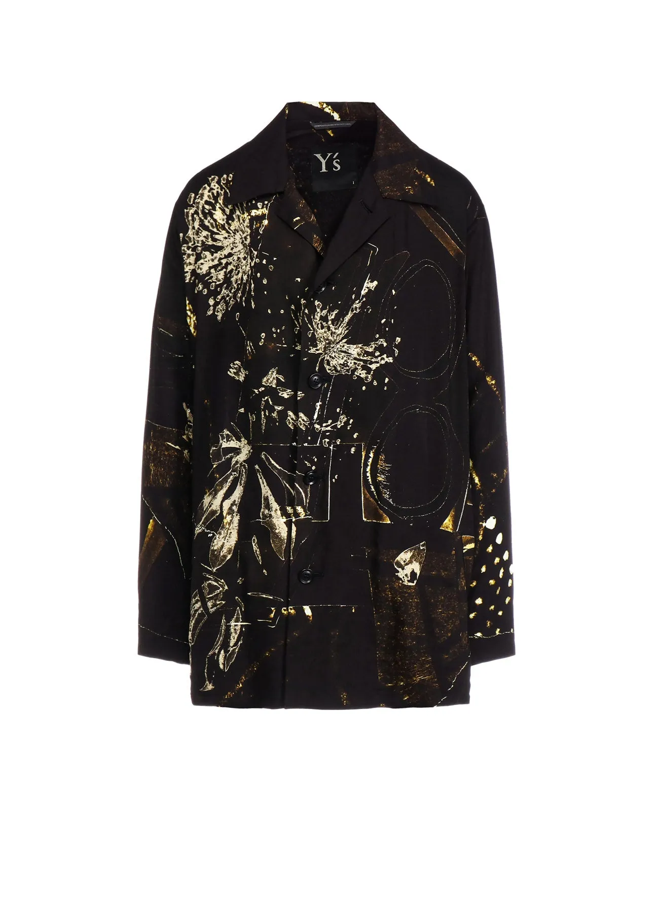 RY/LAWN AFRICAN FLOWER PT SHIRT JACKET