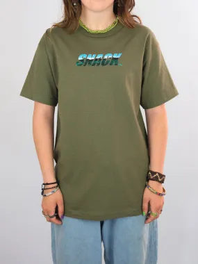 Snack Skateboards - Terrain Tee Shirt - Forest Green