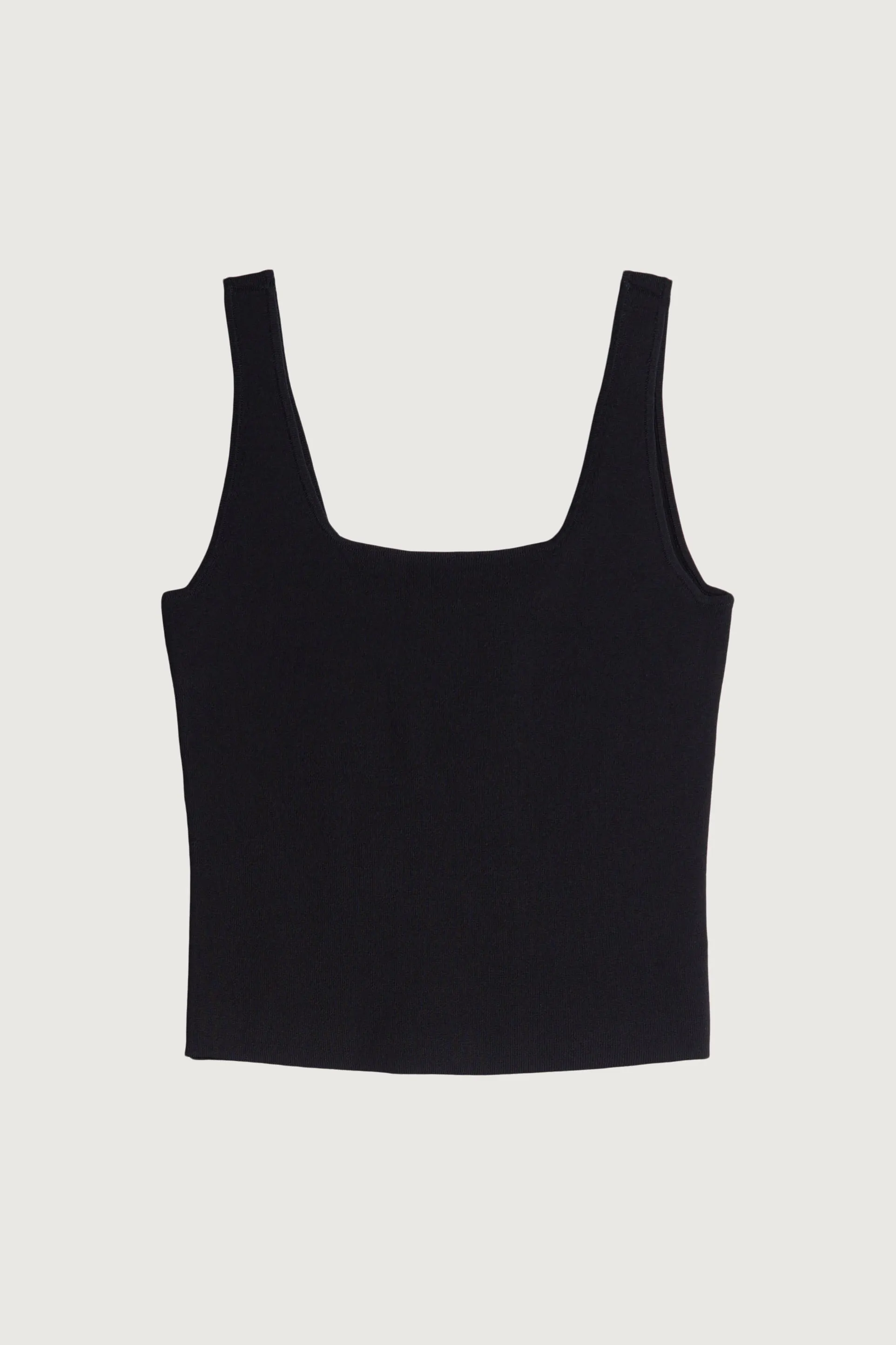 SQUARE NECK KNIT TANK