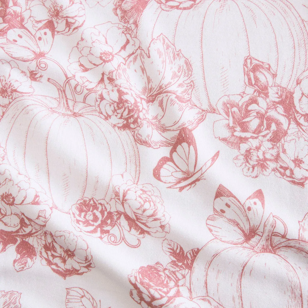 Toile de Pumpkin Luxe Bow Headwrap