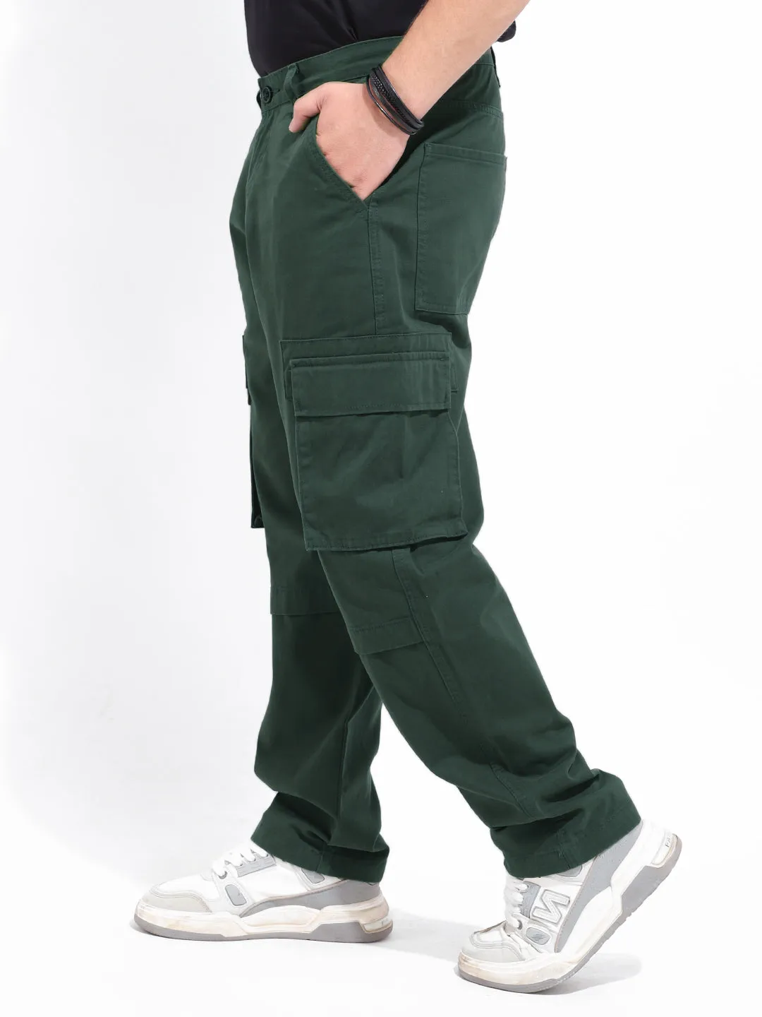 Tornado Green Box Pocket Cotton Cargo