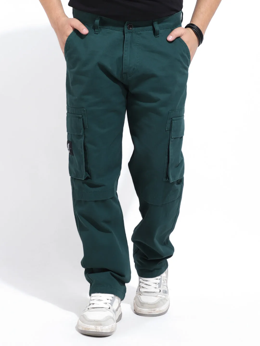 Tornado Royal Green Box Pocket Cotton Cargo