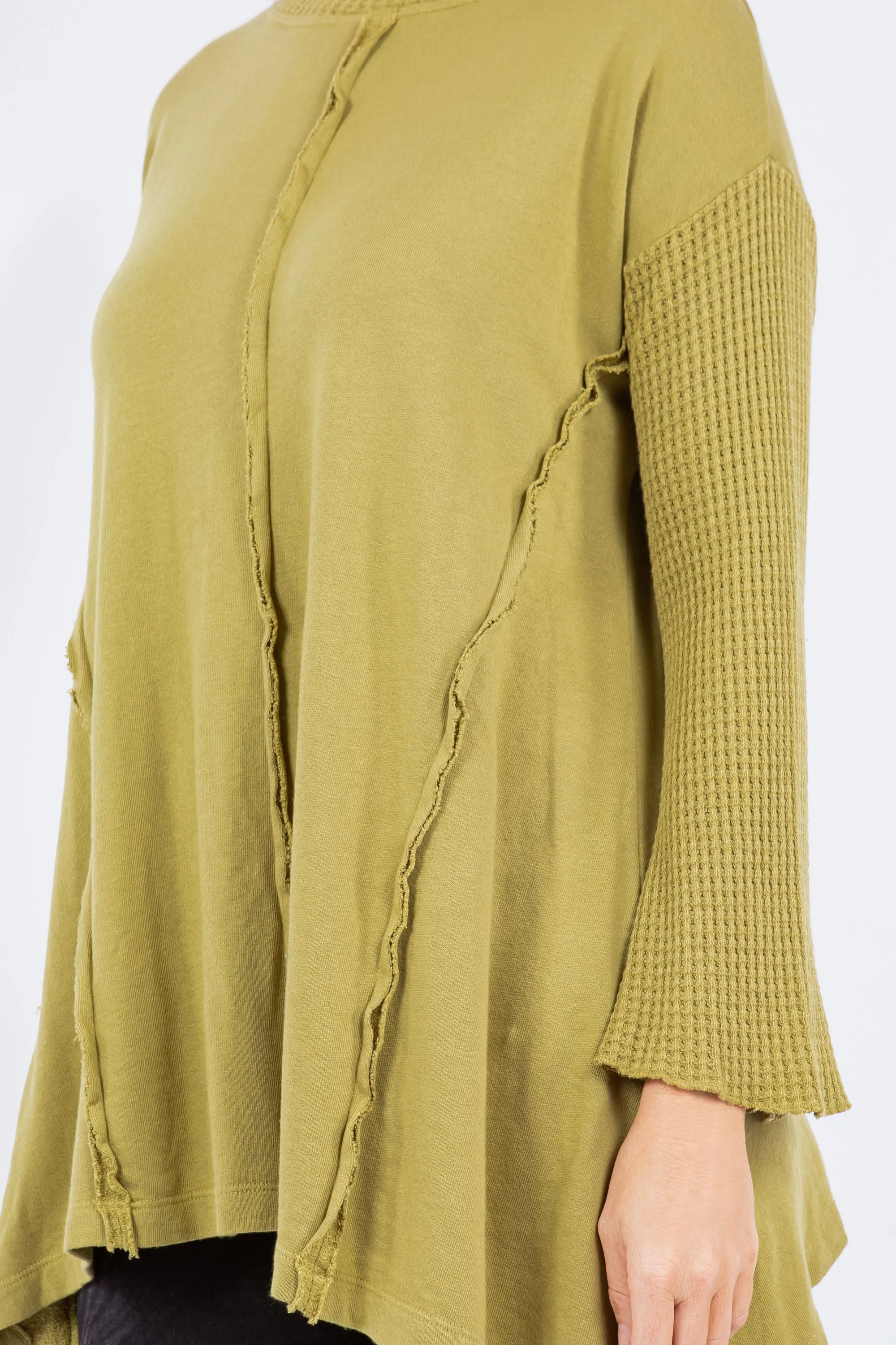 Waffle Knit Terry Tunic