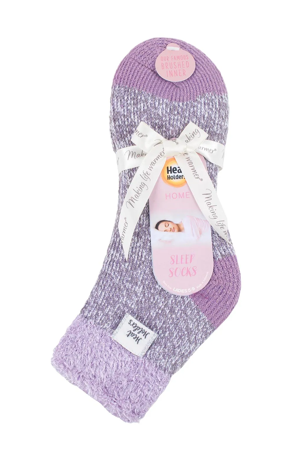 Women's Feather Top Sleep Socks